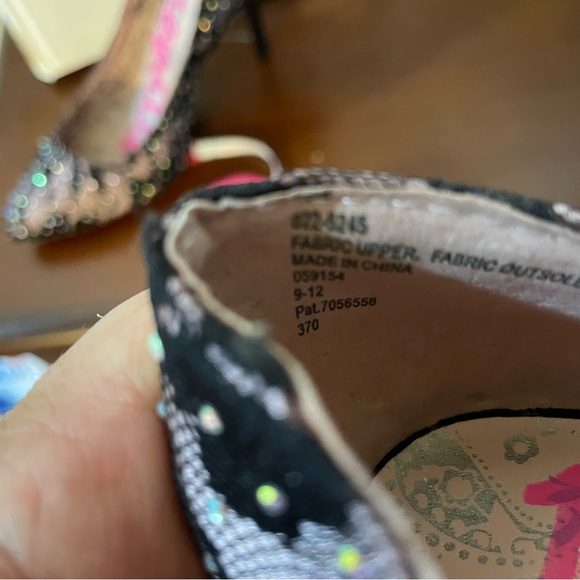 BETSYVILLE PUMPS in black lace and rhinestones size 8 - Picture 8 of 10